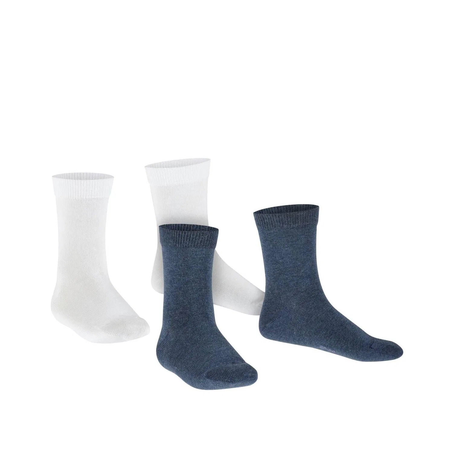 Детские носки с высоким содержанием хлопка FALKE Happy 2P SO, Bunt / Ultraweiß — фото 2