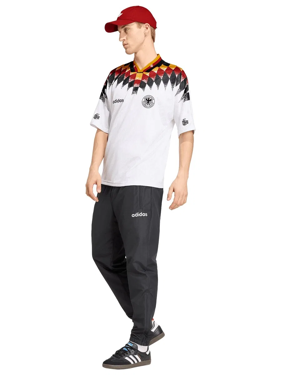 Футболка ADIDAS PERFORMANCE 'Home DFB 94' белого цвета — фото 4