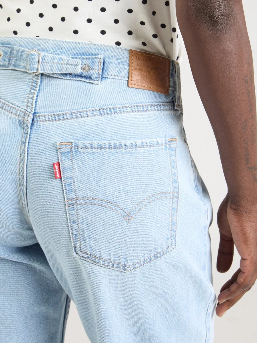 Джинсы LEVI'S свободного кроя «Loose Taper» светло-голубого цвета — фото 3