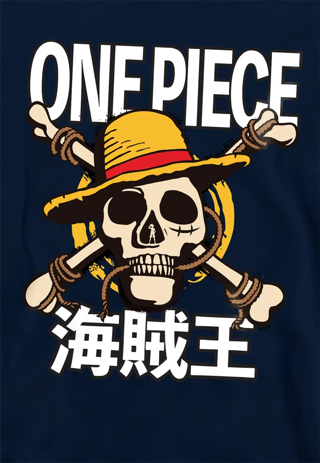 Детский худи Jolly Roger One Piece, Navy — фото 2