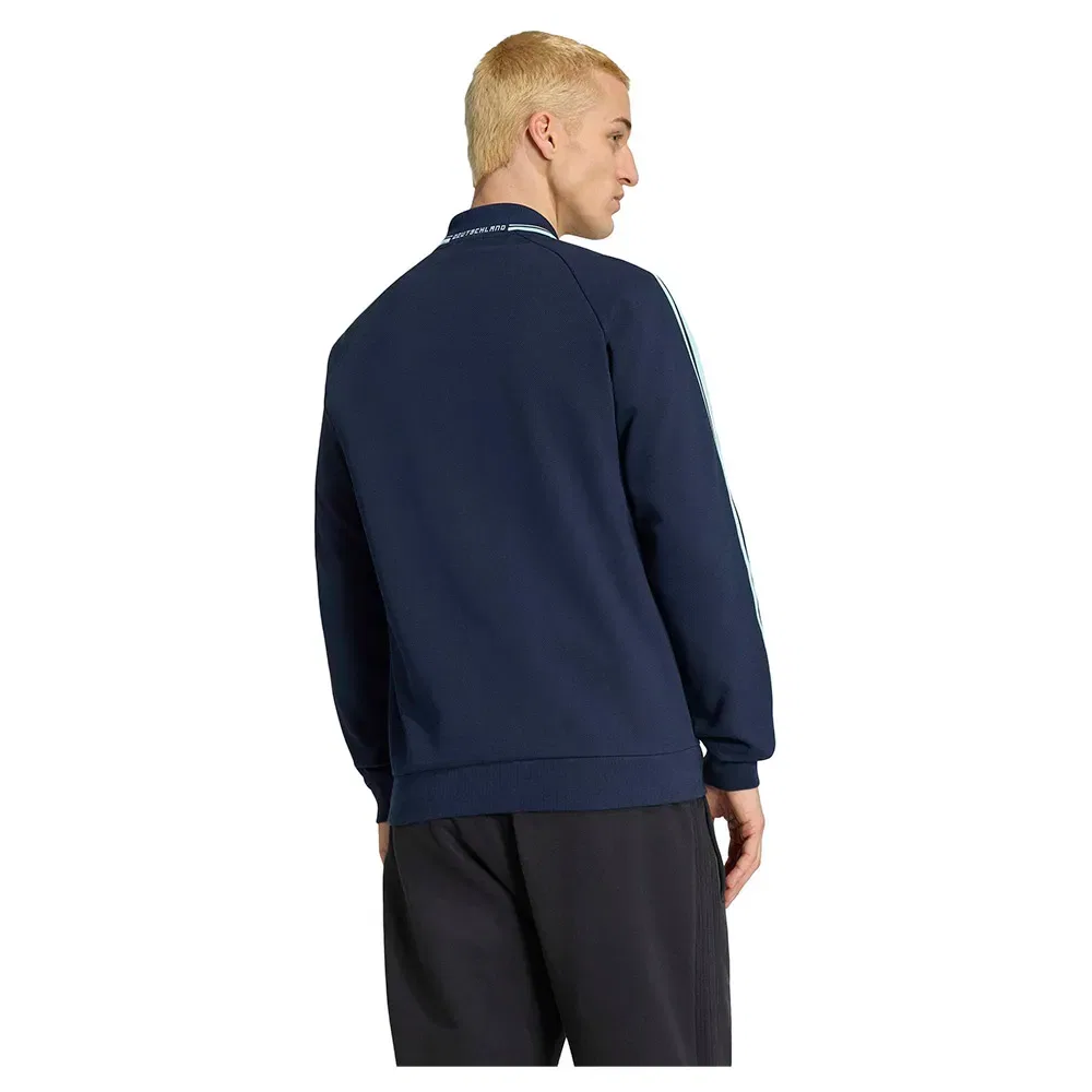 Мужской свитшот с длинным рукавом Adidas Germany Away Originals, Blue — фото 2