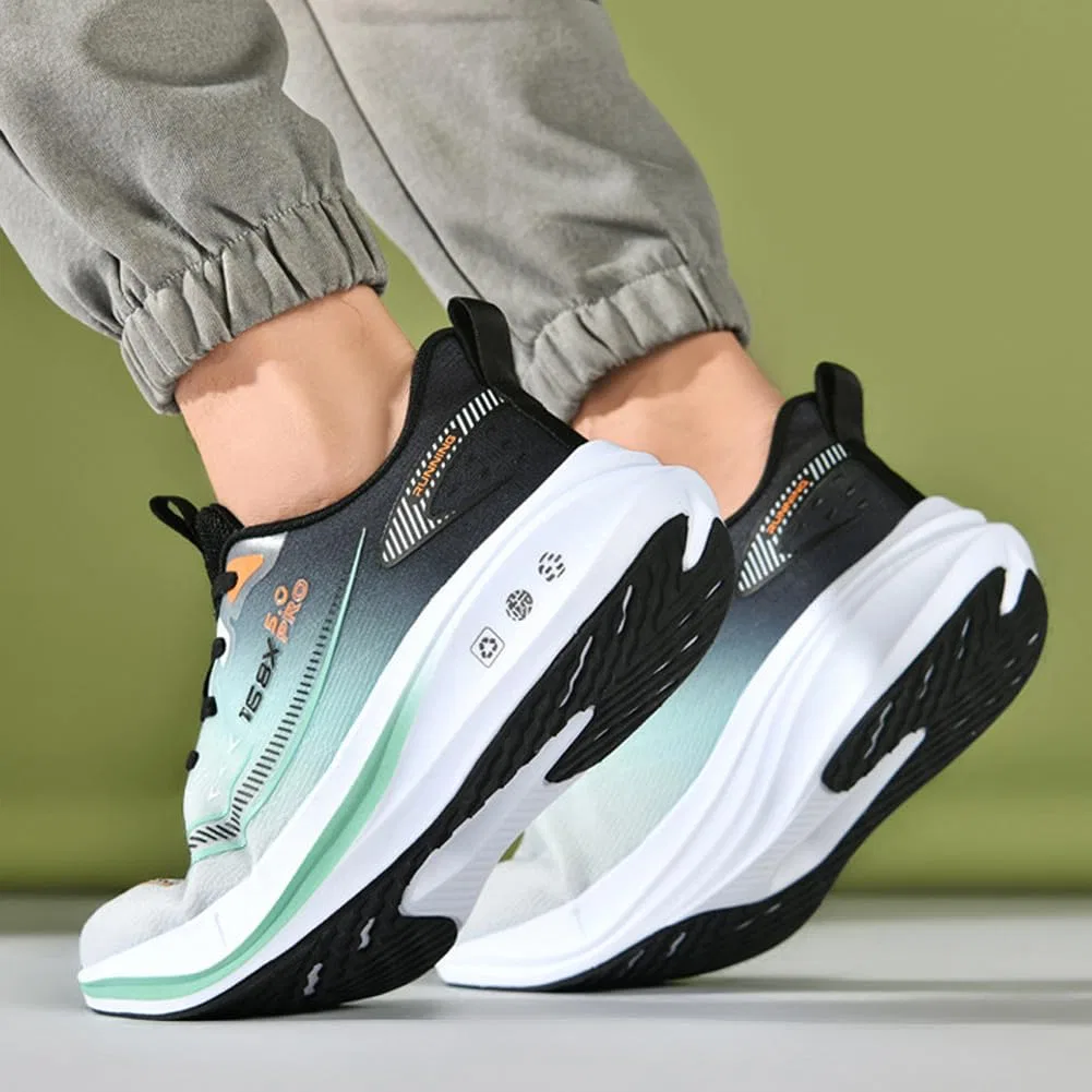 Детские легкие кроссовки с амортизирующей подошвой Sneaker, Greengrey — фото 2
