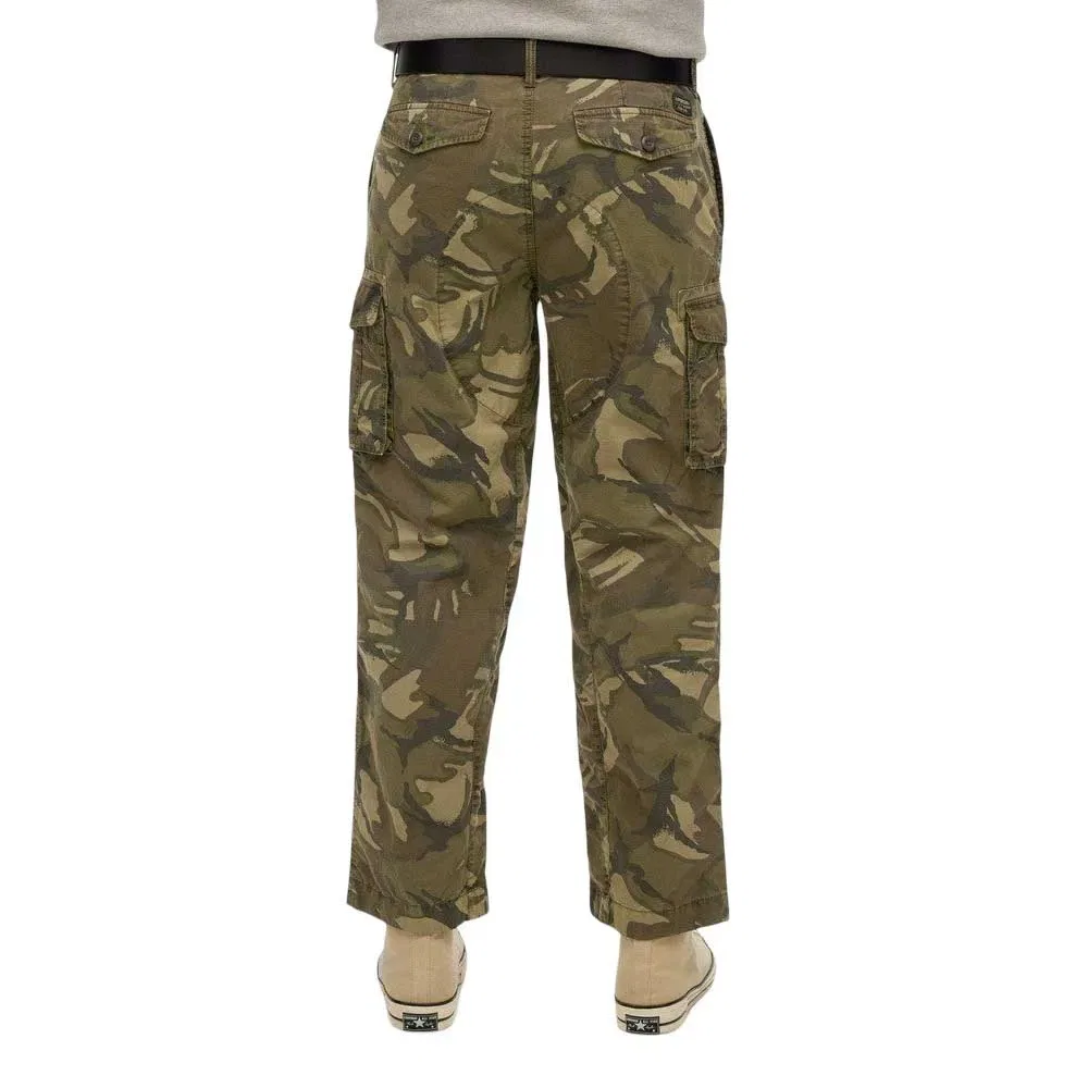 Брюки карго Parachute Light Superdry, зеленый — фото 2
