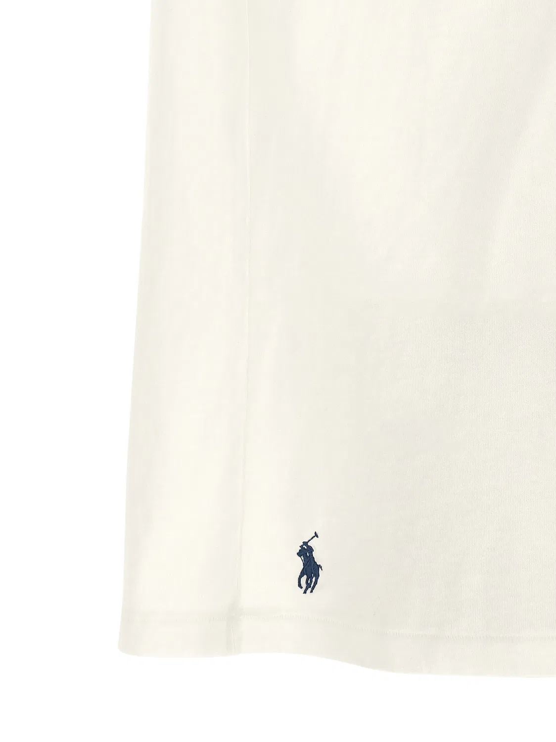 Мужская футболка с принтом и вышивкой Blue Cotton T-Shirt Polo Ralph Lauren, Blue — фото 4