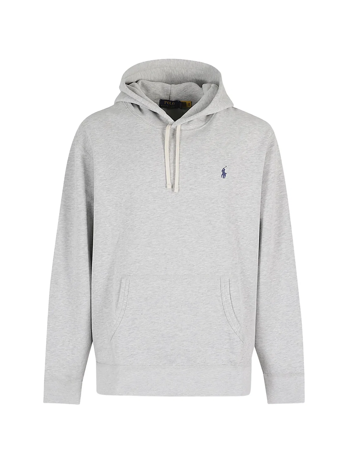 Polo Ralph Lauren Худи с вышитым логотипом, серый