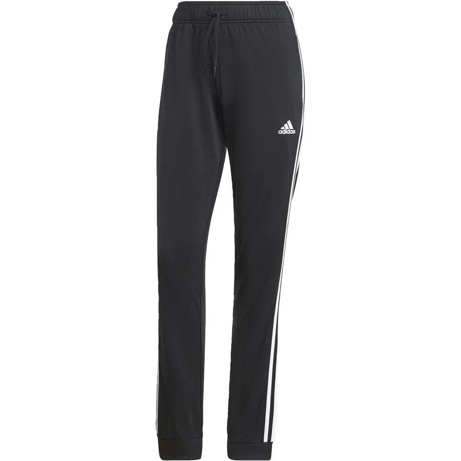 Спортивные брюки adidas Sportswear H48447 Primegreen Essentials Warm-Up Slim Tapered 3-Stripes Track Pants, Черный — фото 3