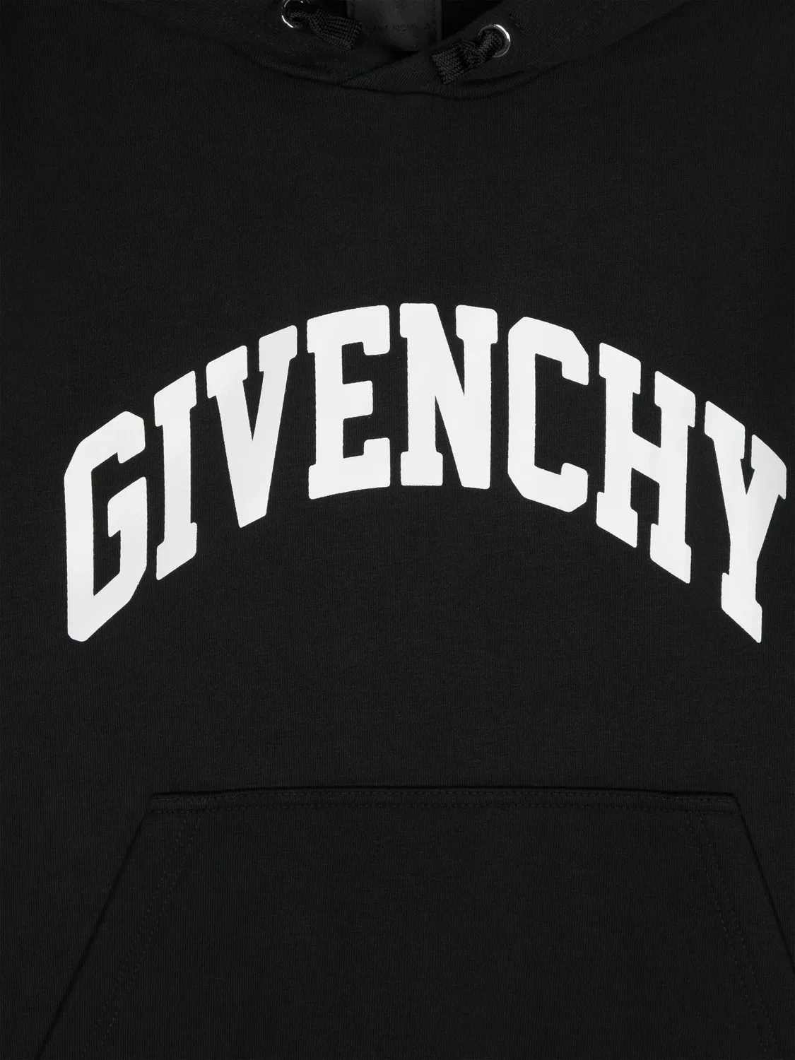 Худи с принтом логотипа Givenchy, черный — фото 2