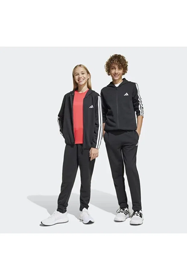 Детский спортивный костюм для девочек черный Adidas, Negru