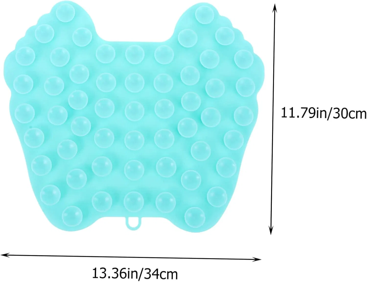 Силиконовая подушка для мытья ног BATHVEVE, 34x30x1.5 см — фото 2