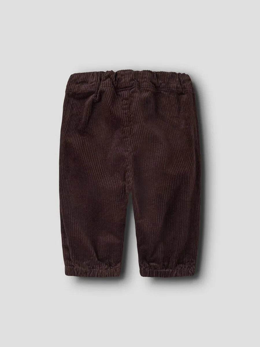Брюки NAME IT Regular Pants коричневого цвета — фото 2