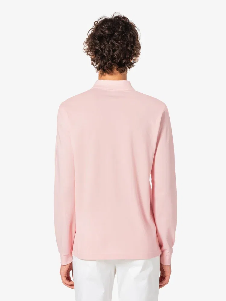 Футболка с длинным рукавом Regular Fit LACOSTE, Pink — фото 3