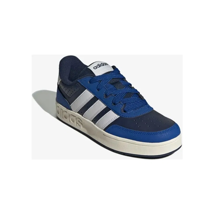 Детские кроссовки с повседневным дизайном Breakbase adidas, Синий — фото 2