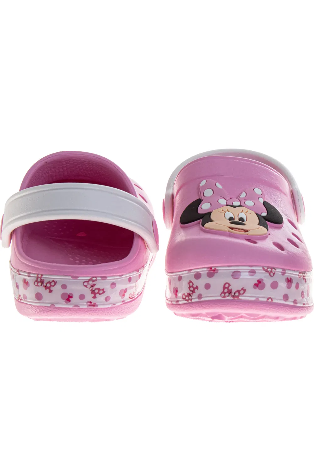 Детские сандалии-клоги с Минни Маус Minnie Mouse Disney, розовый — фото 3
