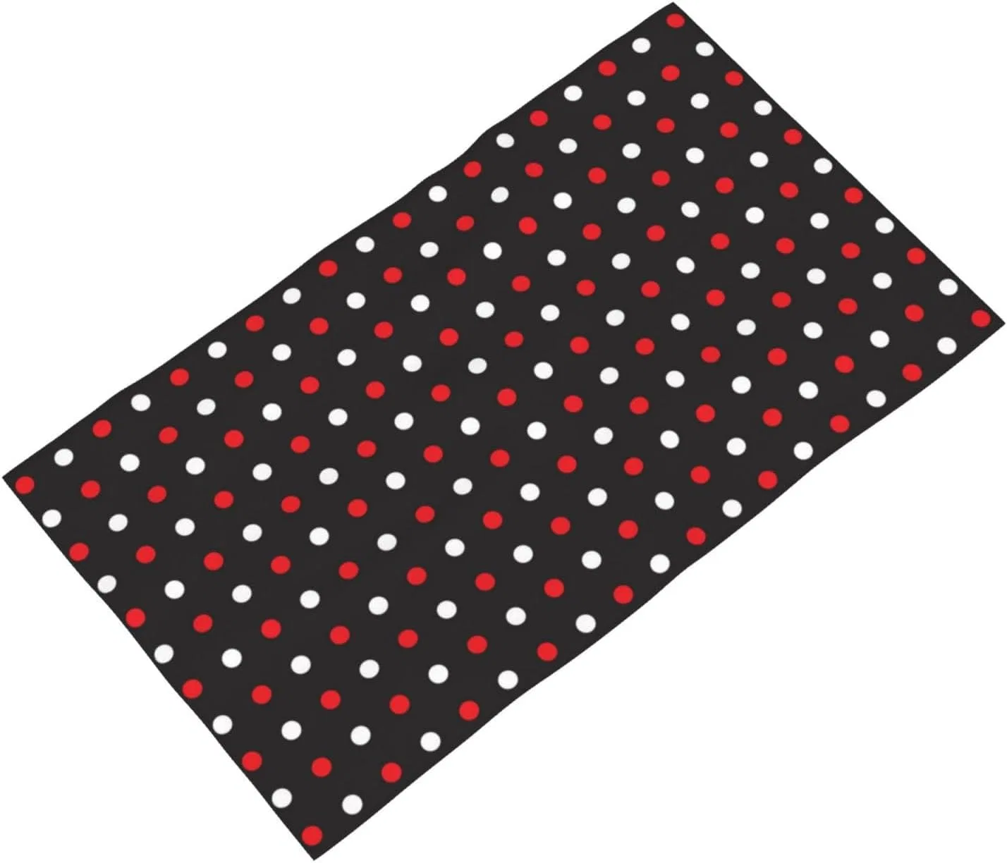 Махровая салфетка для лица, Pevtufa, 60x40 см, Red and white polka dots — фото 2