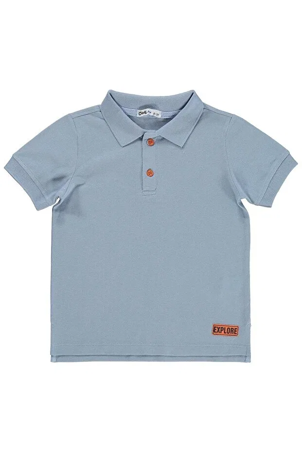 Детская футболка для мальчиков с коротким рукавом Civil Boys, Soft Indigo