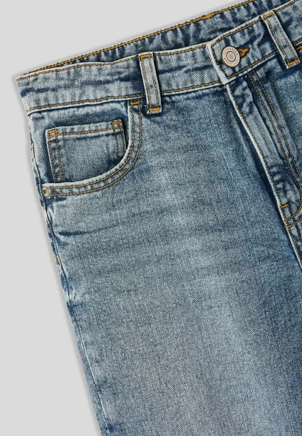Джинсы Relaxed Fit Terranova, Blu Denim Medio, синий — фото 4