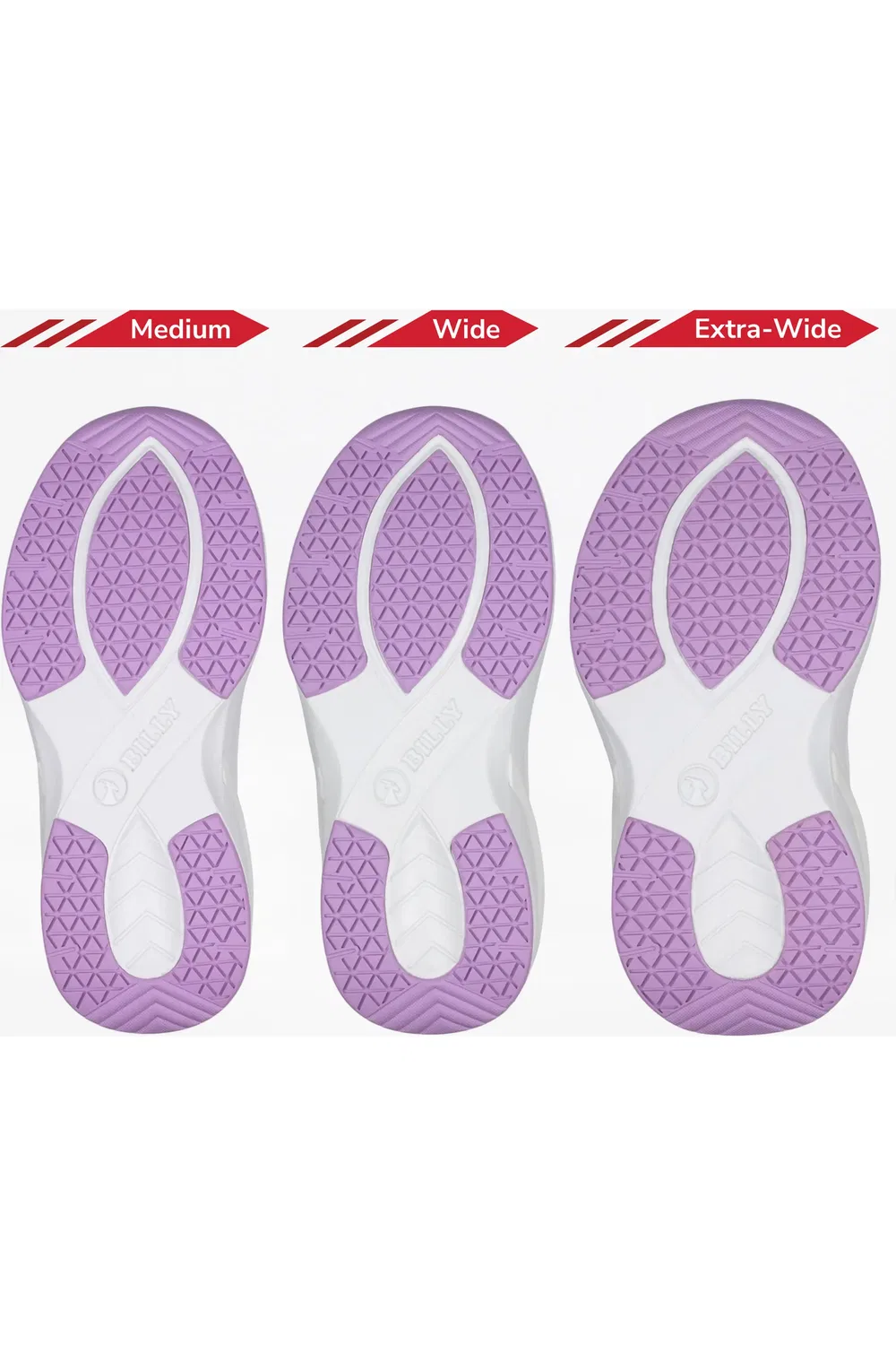 Детские кроссовки с замком-молнией Limitless BILLY Footwear, Lilac Watercolor — фото 3