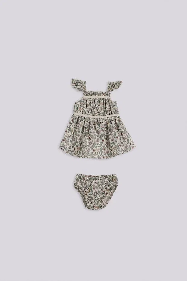 Детское для девочек платье с принтом Layette, Patterned