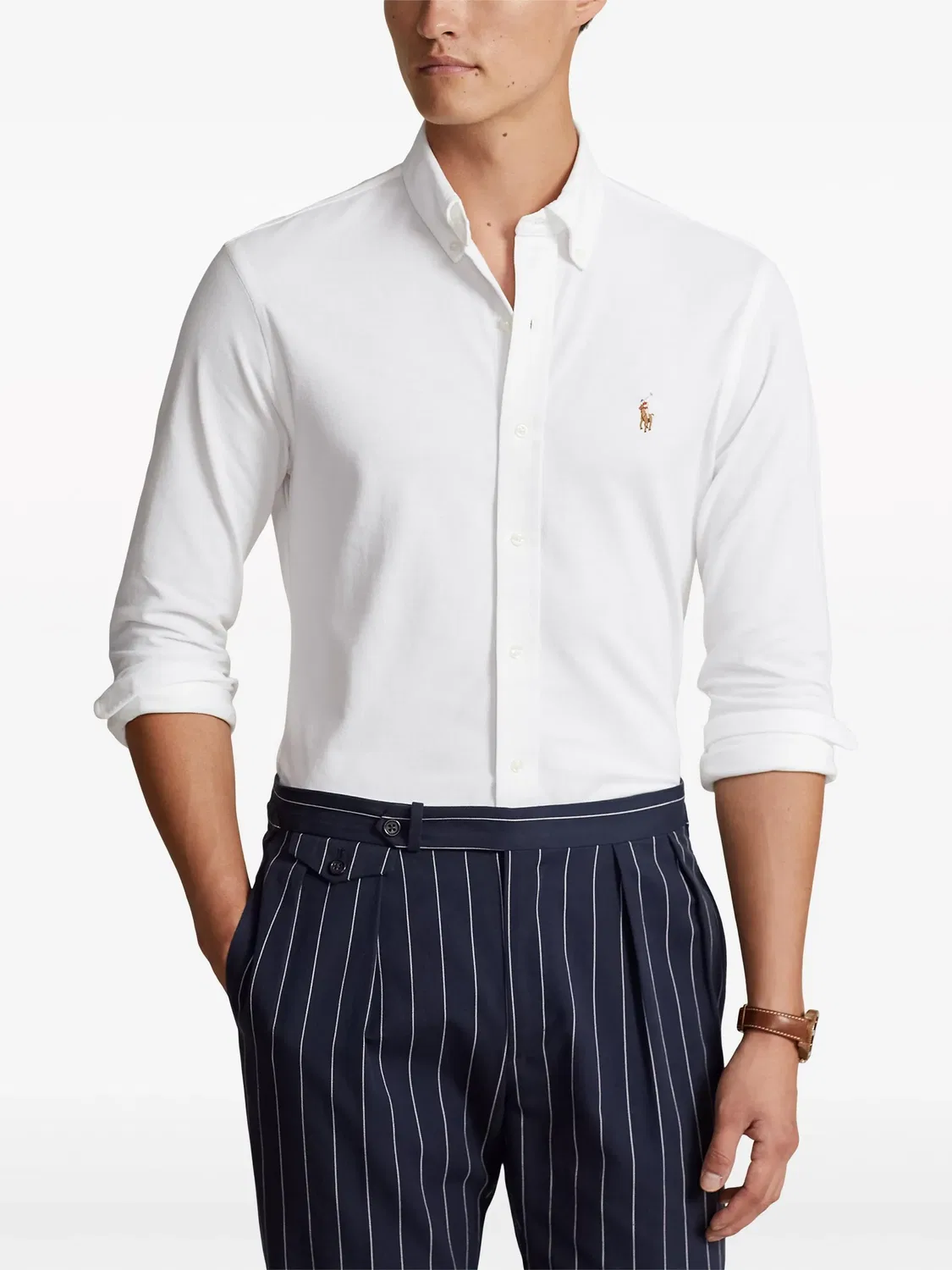 Рубашка Polo Pony из хлопка Polo Ralph Lauren, белый — фото 3