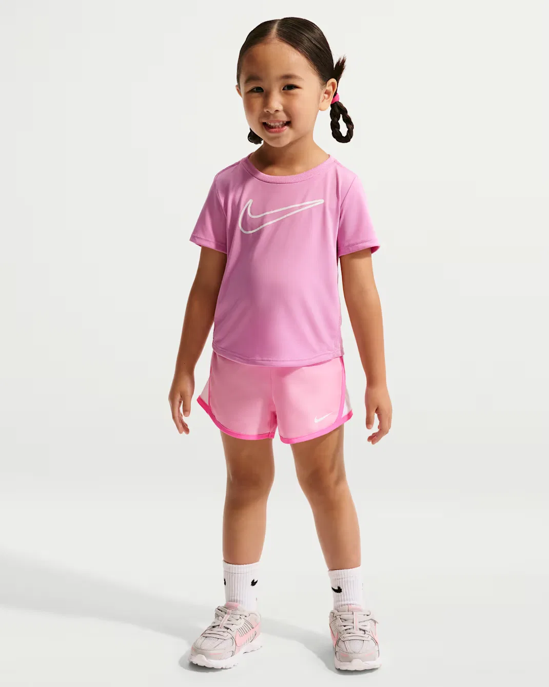 Детские шорты Dri-FIT Tempo Nike, Pink Rise