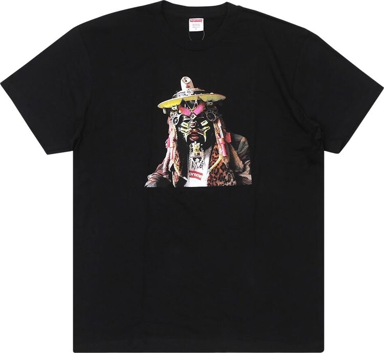 

Футболка Supreme Rammellzee Tee 'Black', черный