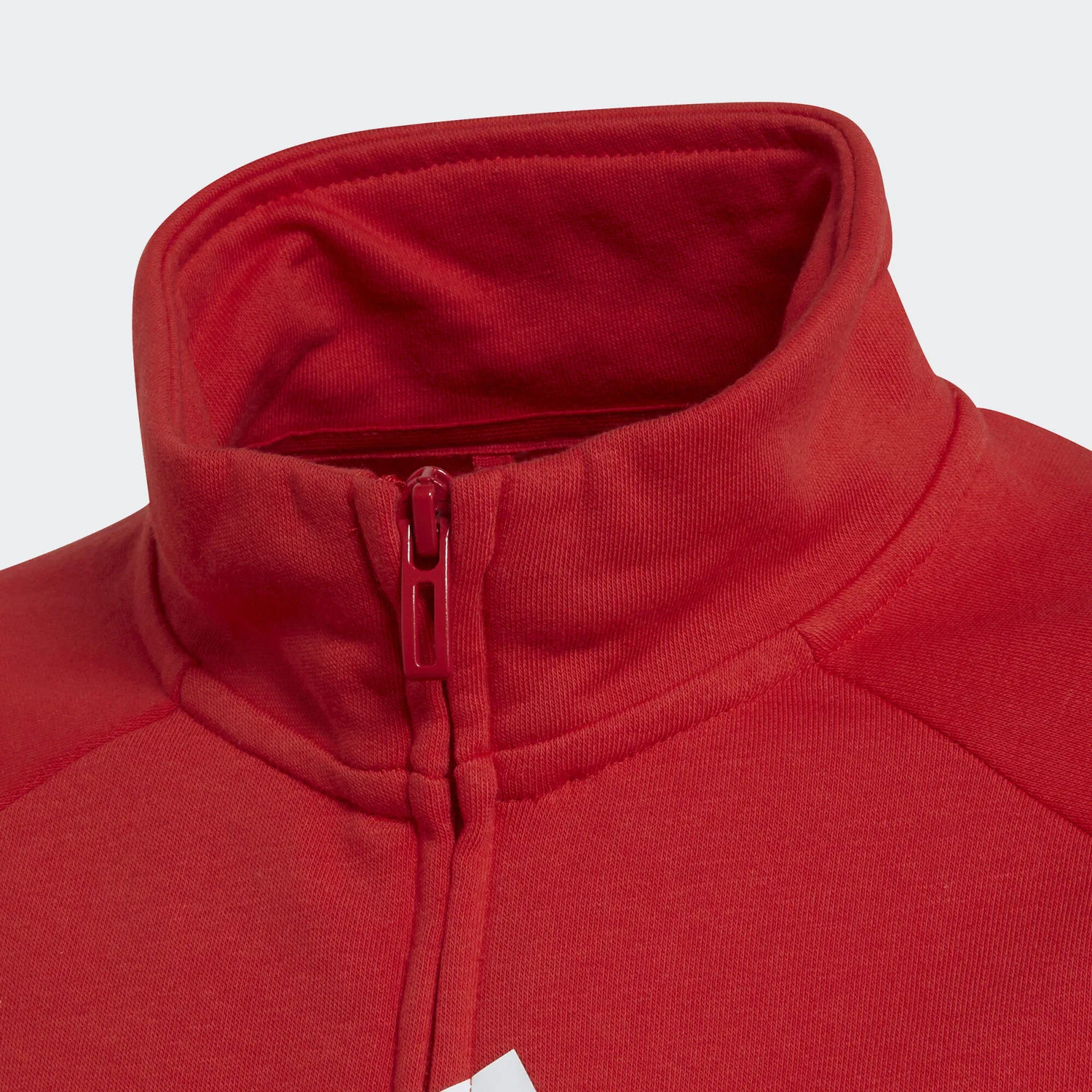 Детский спортивный костюм Colorblock Big Badge of Sport Adidas, Rot Schwarz Grau — фото 3