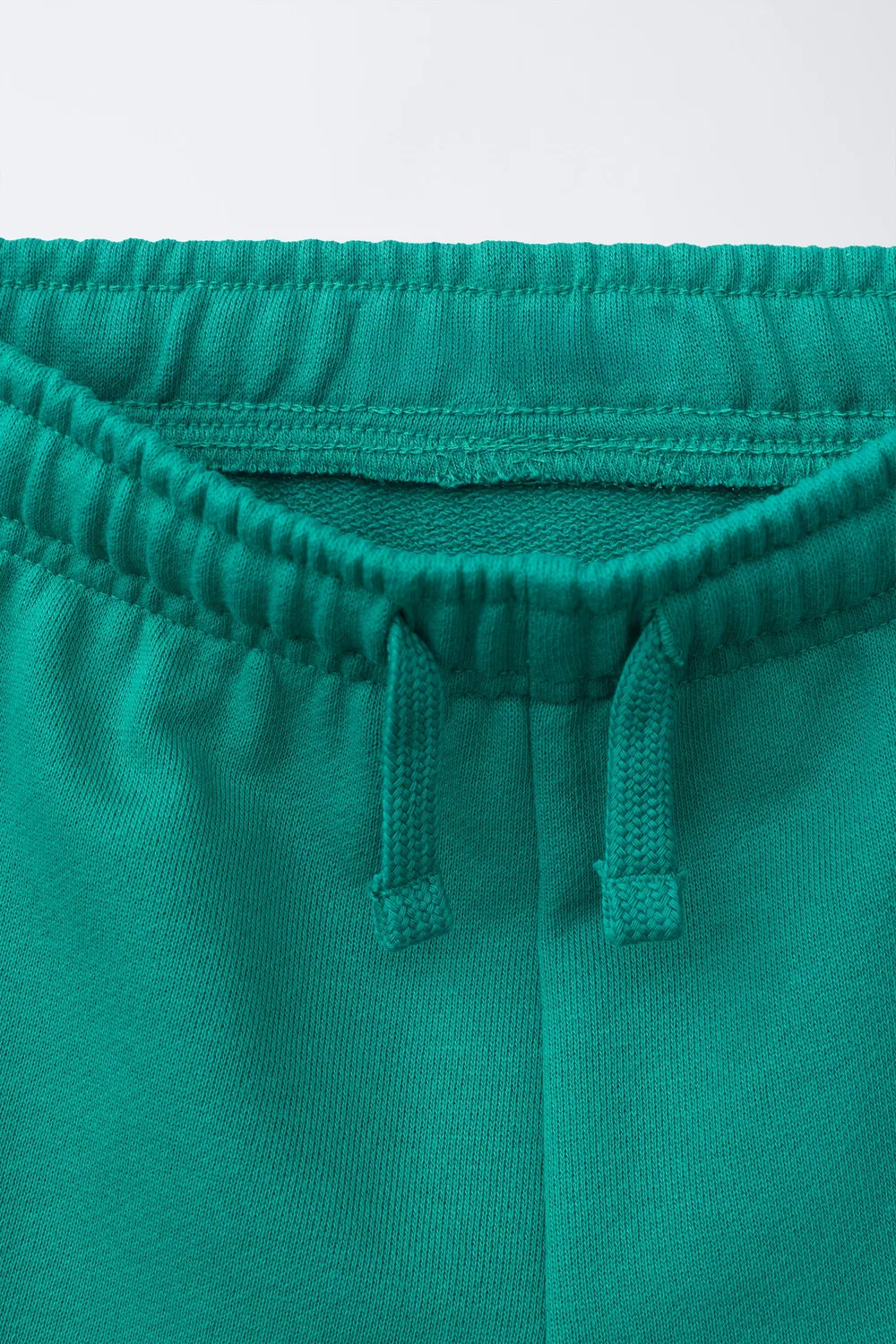 Однотонные плюшевые бермудские шорты ZARA, Green — фото 3