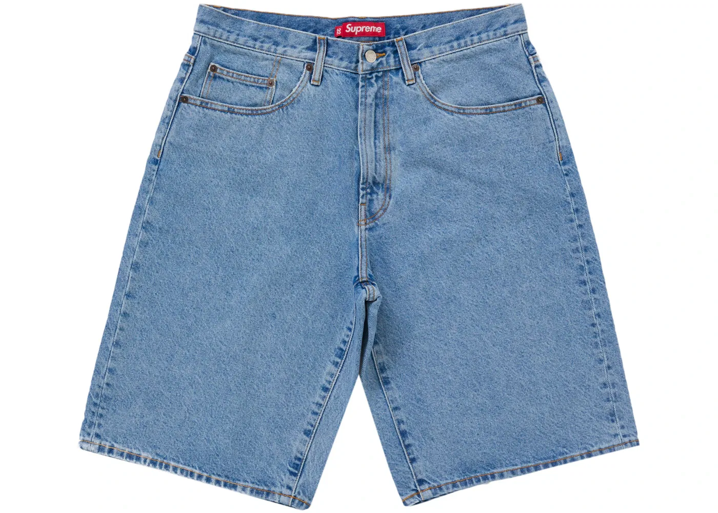 Мужские джинсовые шорты свободного кроя Supreme Short (SS25), Blue Indigo