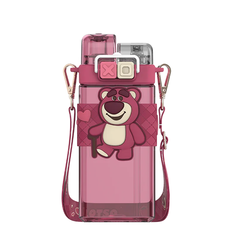 Детский стакан с принтом Lotso 520 мл Disney, Pink