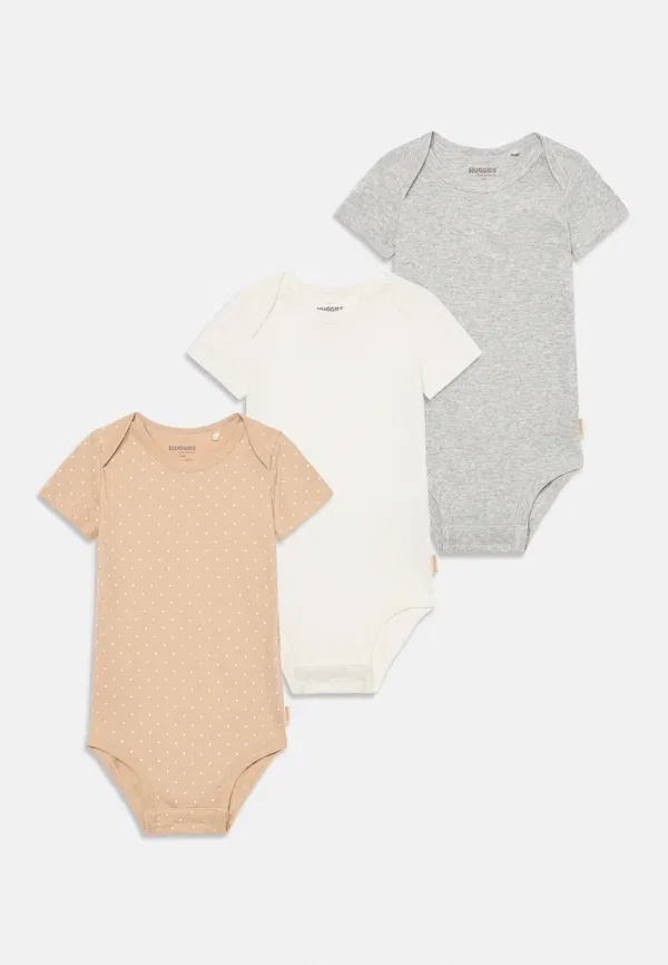 Комплект из 3 боди, унисекс Huggies, серый