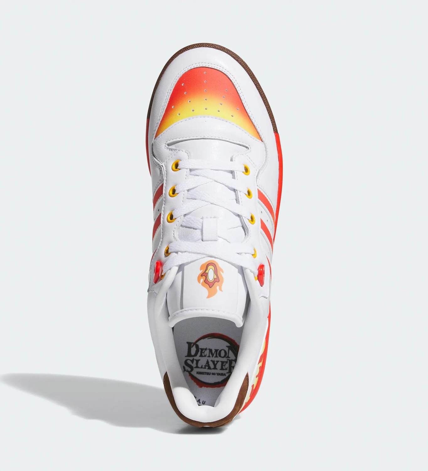 Кроссовки Adidas Rivalry Low x Demon Slayer: Пламенный Хашира Рэнгоку — фото 3