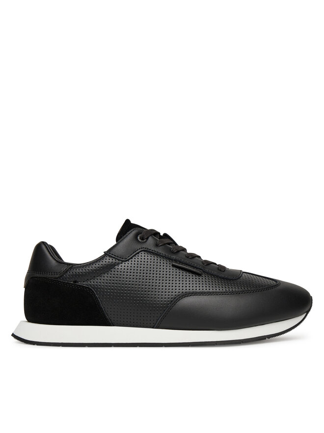 

Кроссовки Low Prof Runn Laceup Perf Lth HM0HM01871 Calvin Klein, черный