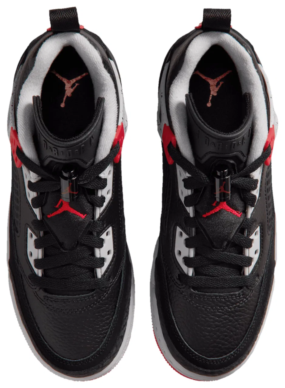 Кроссовки для мальчиков Spizike Low Jordan, цвет Gym Red/Black/Wolf Grey — фото 4