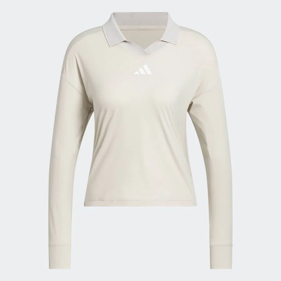 Спортивная футболка ADIDAS PERFORMANCE светло-серого цвета — фото 2