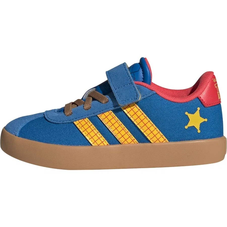 Детские кроссовки с принтом Toy Story VL Court 3.0 adidas, Royal — фото 2
