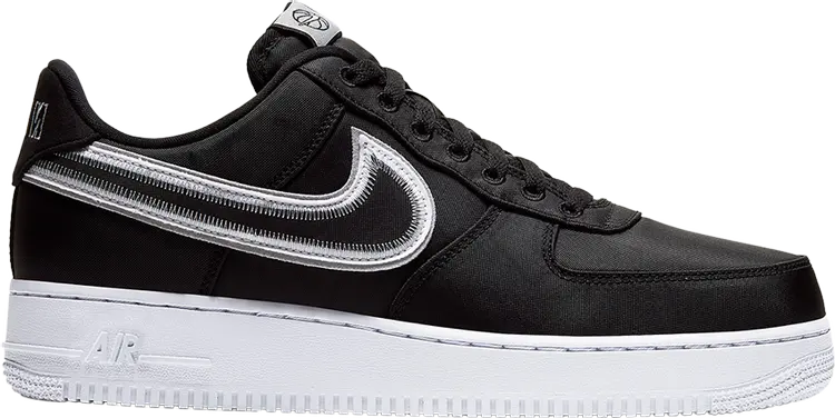

Кроссовки Nike Air Force 1 Low 'Reverse Stitch - Black', черный
