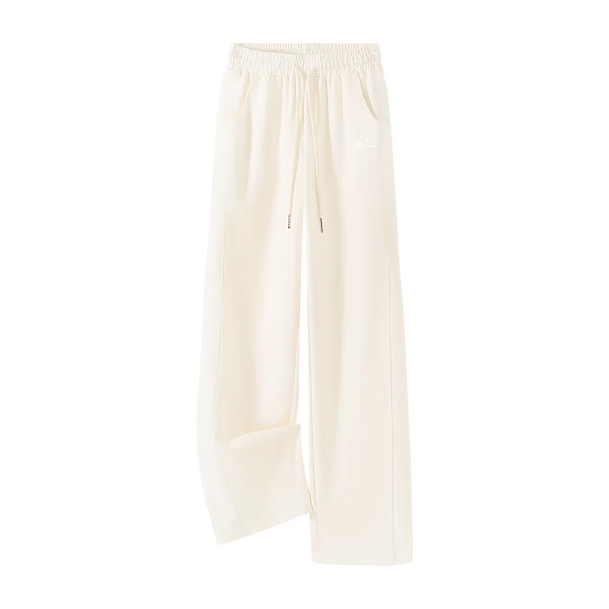 Детские спортивные штаны с логотипом Freestyle Rhythm Pants Logo, MINISO, Milk White