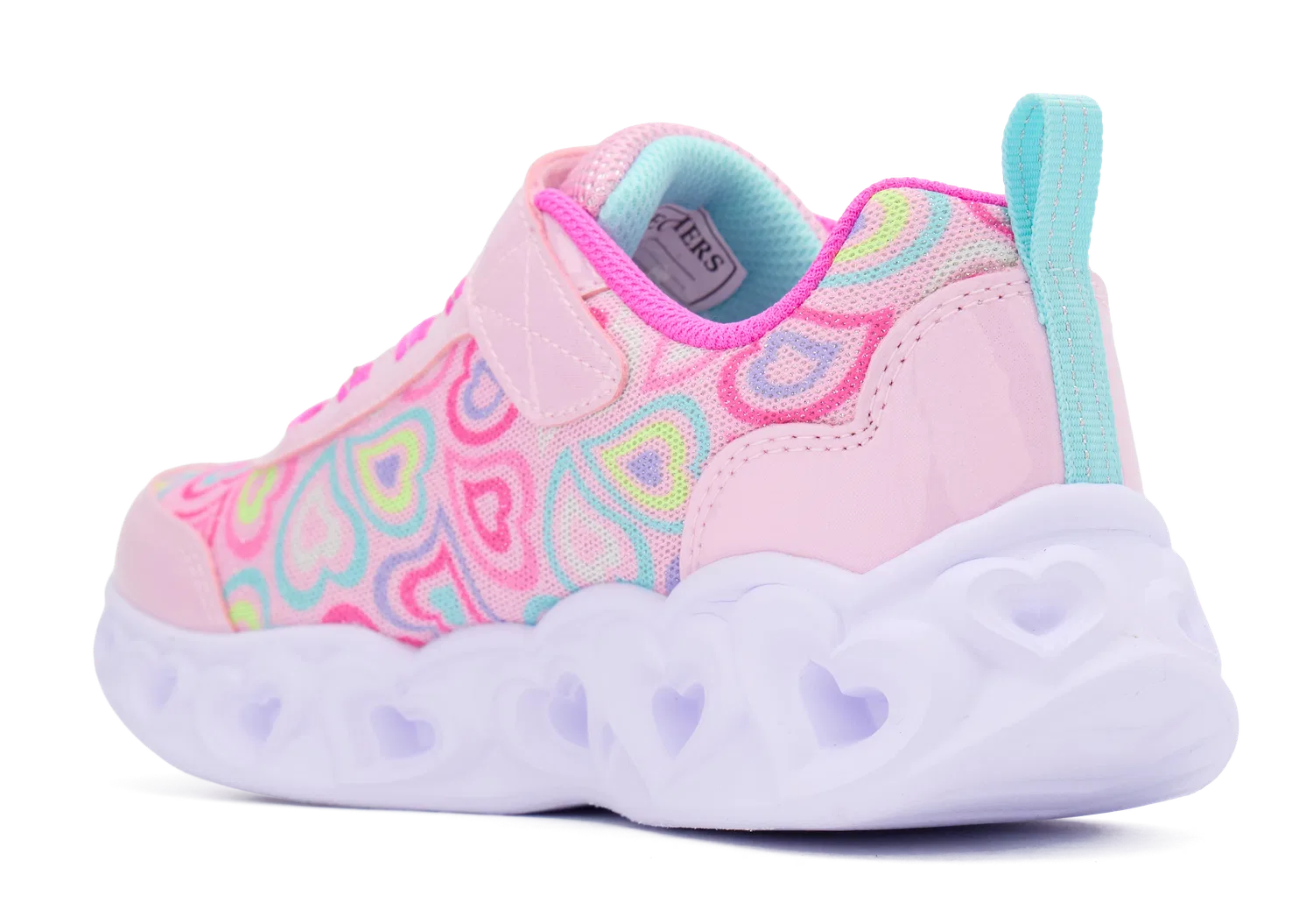 Детские кроссовки со светом Skechers BOOGIE LOVE, цвет Rose Gold — фото 3