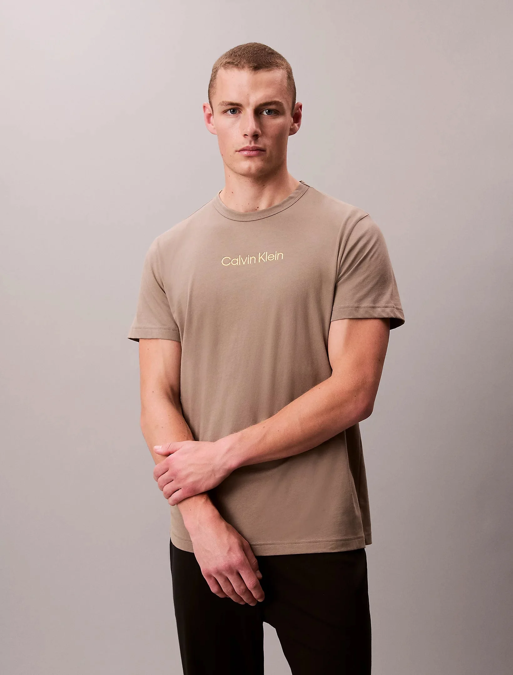 Футболка Calvin Klein cotton, песочный