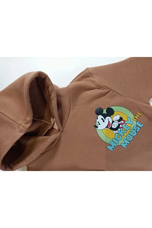 Детский комплект спортивного костюма для мальчиков Modest Ilo, Brown — фото 3