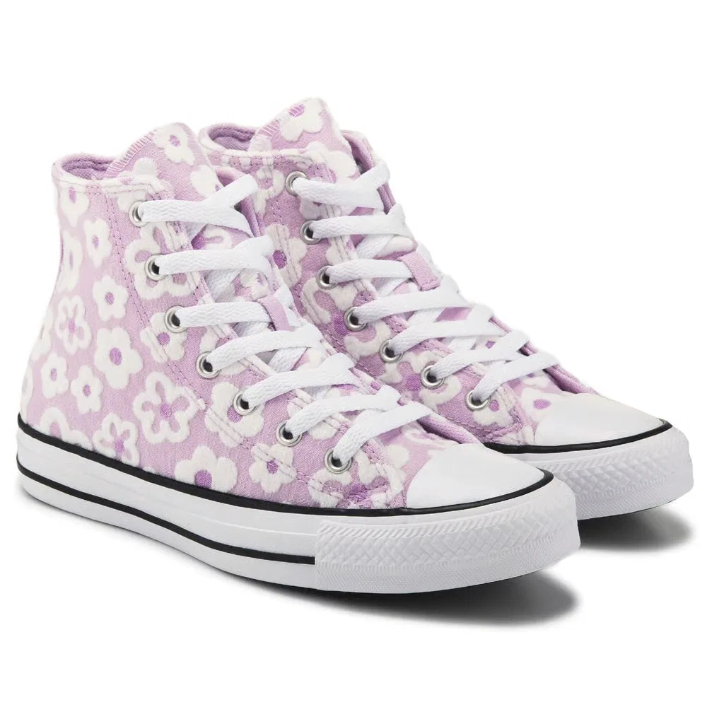 Детские кроссовки Chuck Taylor All Star High Top Converse, Stardust Lilac