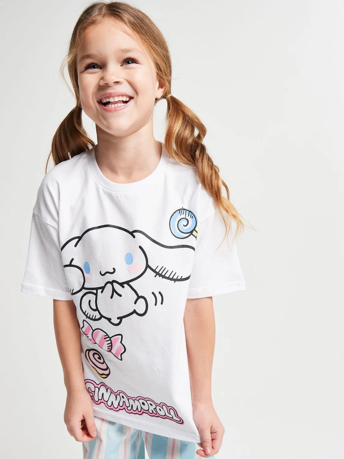 Пижама Cinnamoroll Brand Threads, синяя — фото 3