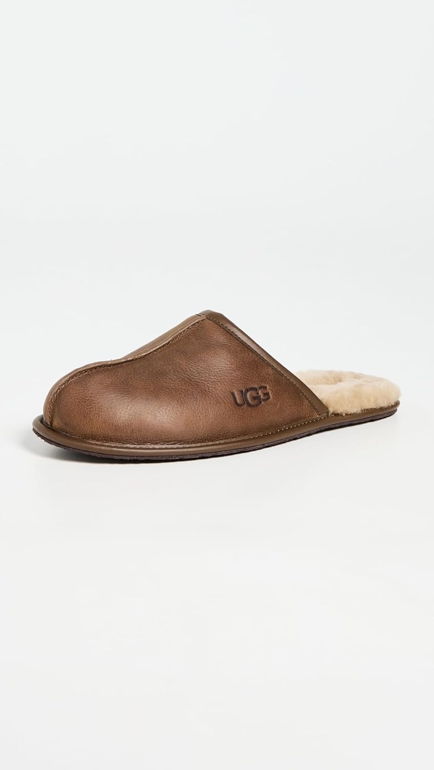 Мужские тапочки UGG Scuff, светло-коричневый — фото 2