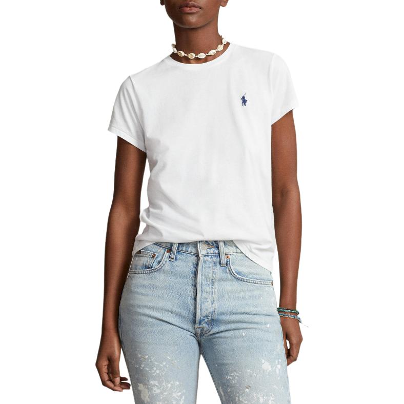 

Polo Ralph Lauren Футболка женская белая, Белый, Polo Ralph Lauren Футболка женская белая