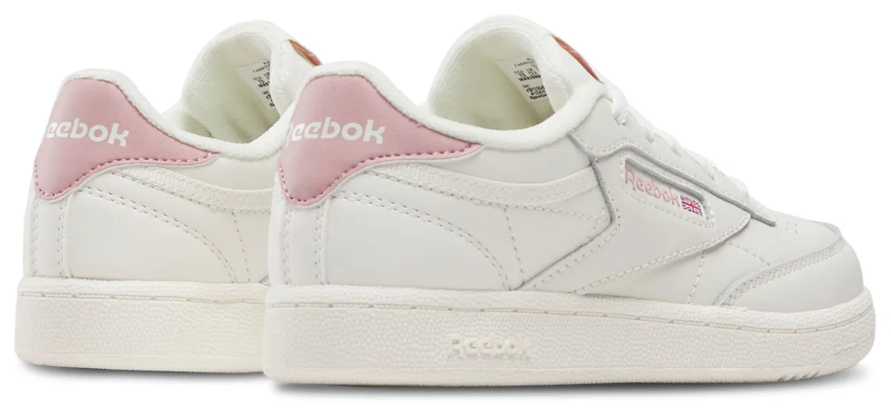 Кроссовки для мальчиков Club C Reebok, цвет Smokey Rose/Chalk/Chalk — фото 2