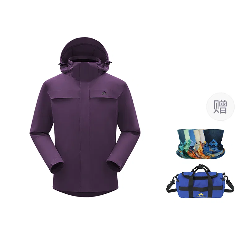 Детская ветровка-куртка с флисовой подкладкой Rosefinch Windbreaker Jacket PIONEER CAMP