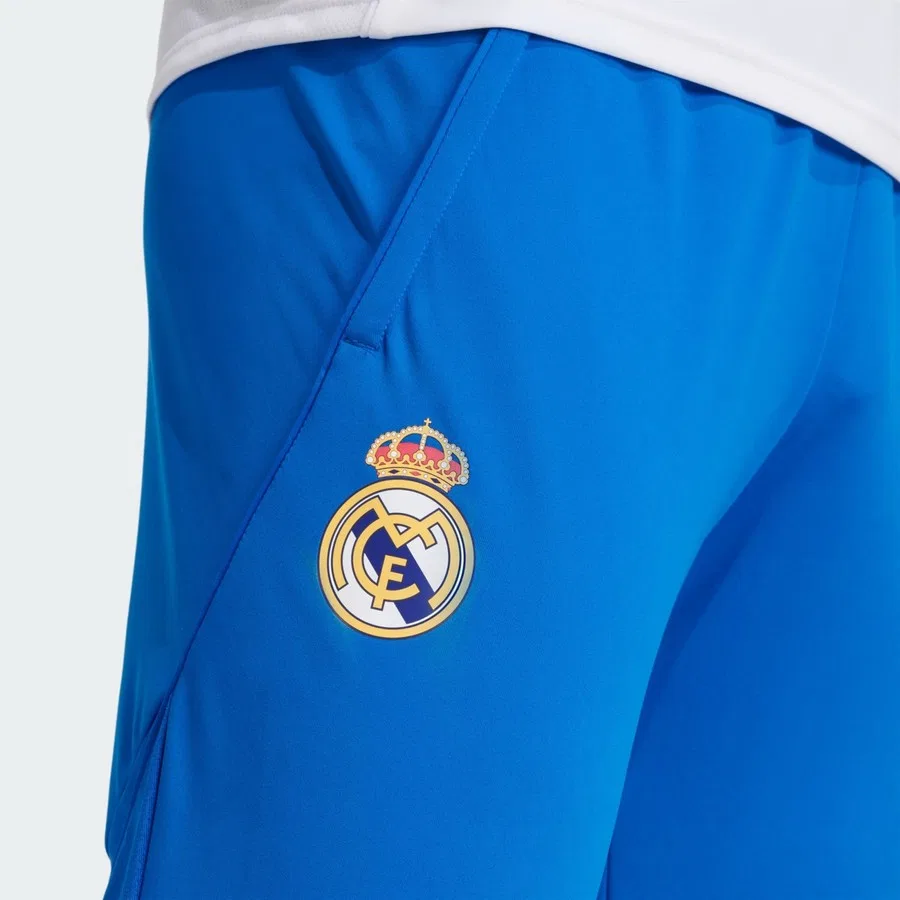 Тренировочные штаны с длинным рукавом Real Madrid Tiro 25 Competition adidas, Светло-синий — фото 4