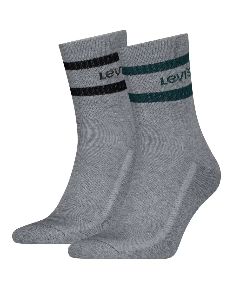Мужские носки, комплект из 2 шт., Cortos , Levi's, серый — фото 2