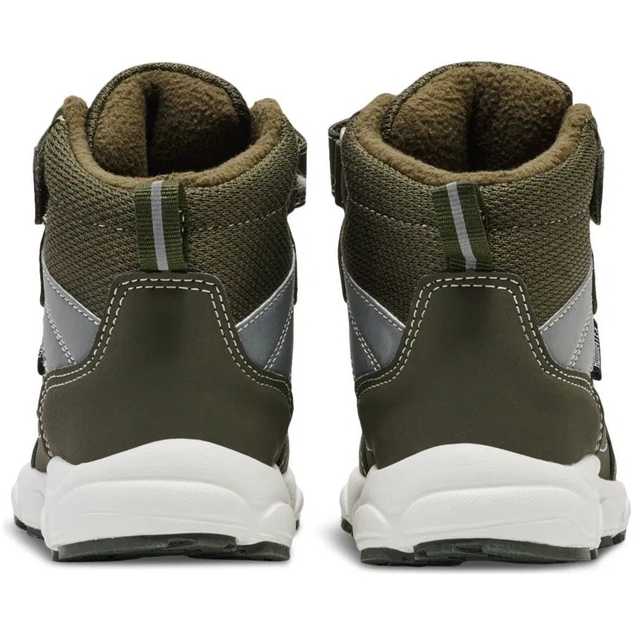 Ботинки детские с текстурой Hummel Zap Hike Jr, Зеленый — фото 4