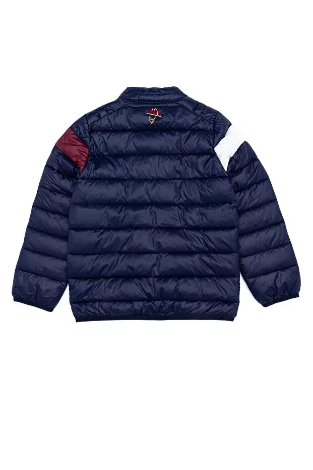 Детское пальто для девочек с длинным рукавом U.S. Polo Assn., Navy Blue — фото 2